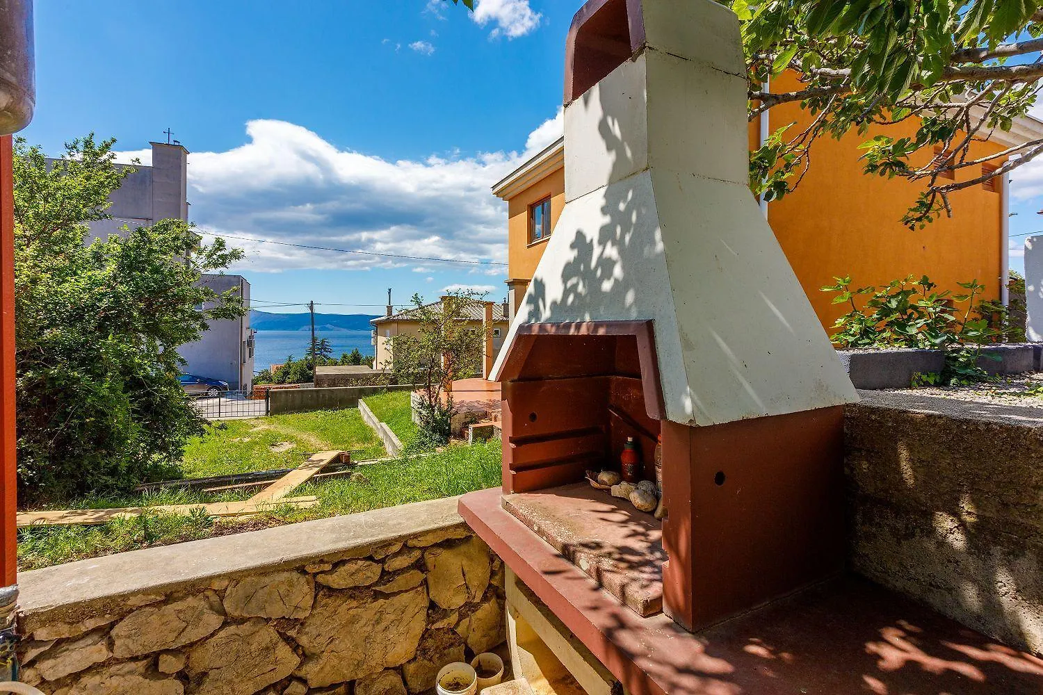 Komfortables Apartment Nur 430 Meter Zum Strand Mit Meerblick, Balkon, Terrasse, Grillbereich Novi Vinodolski Croatia